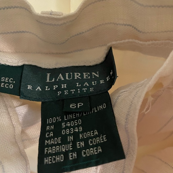 Ralph Lauren 100% Linen Suit - Picture 6 of 12